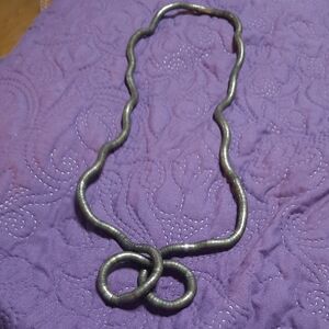 Vintage Bendable Snake Necklace